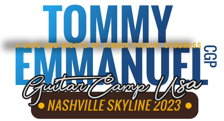 Tommy Emmanuel CGP Guitar Camp USA